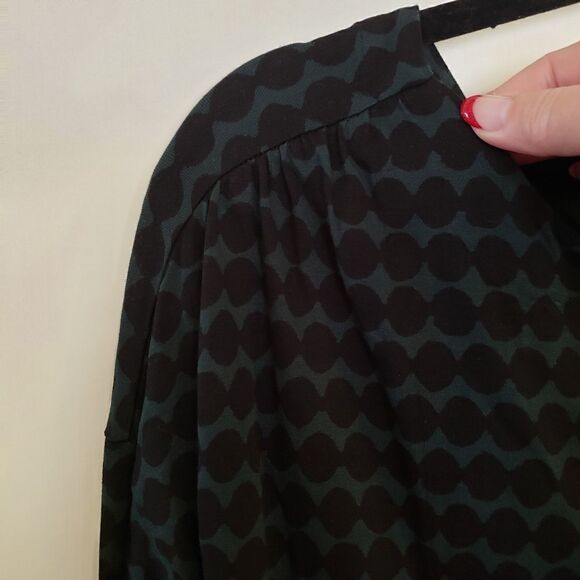 Ann Taylor Loft Long Sleeve Patterned Top - Picture 6 of 8